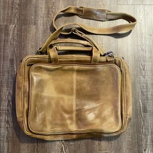 Brand new leather computer bag